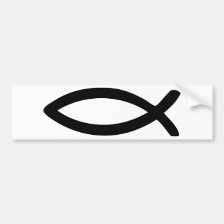 Jesus-Symbolfische Autoaufkleber