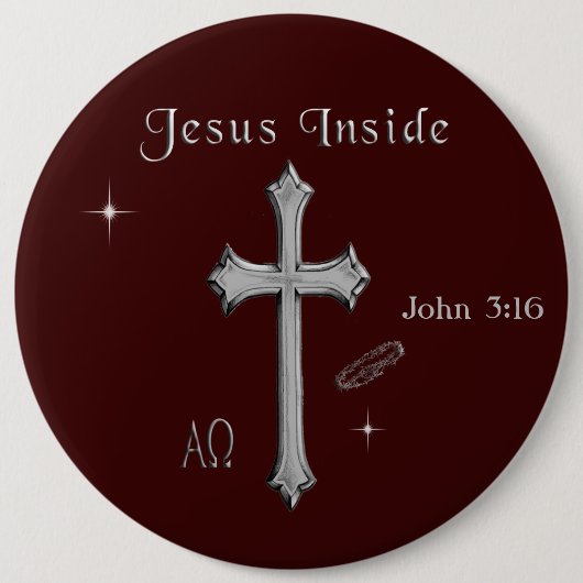Jesus T - Shirt Button (Vorderseite)