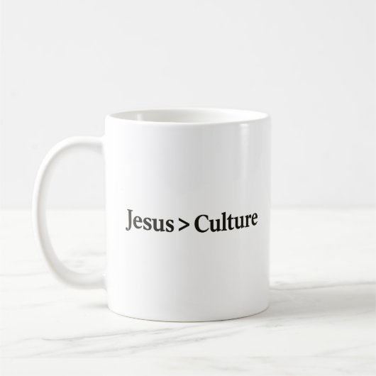 Jesus > T-Shirt Kultur - Kühner Glaube. Einfache W Kaffeetasse (Links)