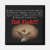 Jesus. Tah Dah!! Magnet (Vorne)