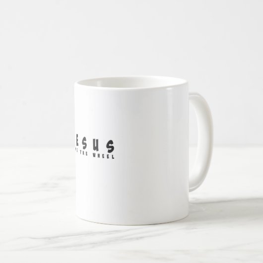Jesus Take The Wheel Kaffeetasse (VorderseiteRechts)