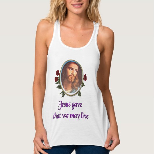Jesus Tank Top (Vorderseite)