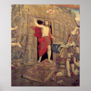 Jesus Tapestry im Vatikan Poster