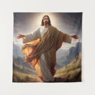 Jesus Tapestry Wandteppich