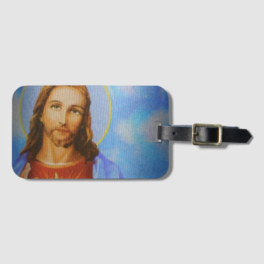Jesus-Tasche Gepäckanhänger (Vorderseite (Horizontal))