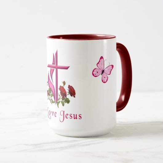 Jesus Tasse (VorderseiteRechts)