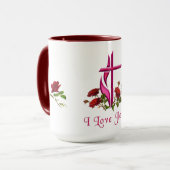 Jesus Tasse (Vorderseite Links)