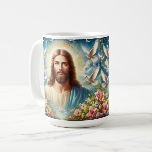 Jesus Tasse (Vorderseite Links)
