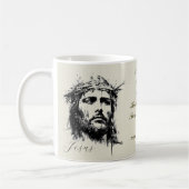 Jesus Tasse Er kam, um eine Schulden zu bezahlen, (Links)