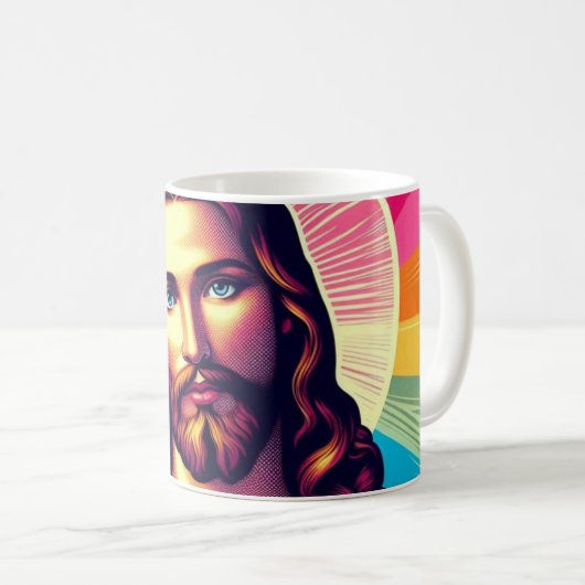 Jesus Tasse! Kaffeetasse (VorderseiteRechts)