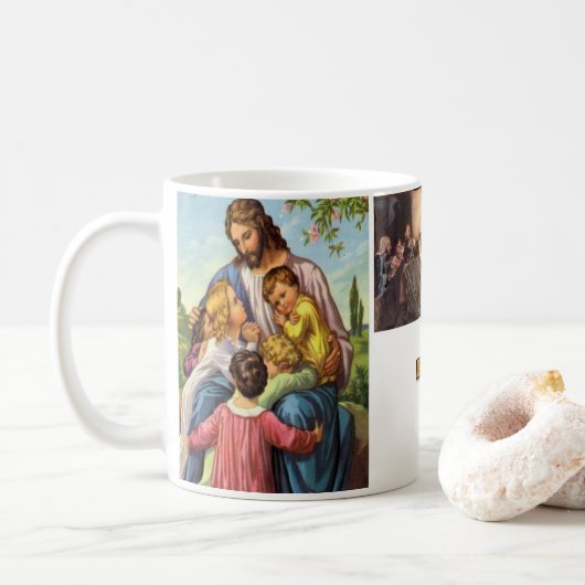Jesus-Tasse Kaffeetasse (Mit Donut)