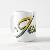Jesus-Tasse Kaffeetasse (Vorderseite Links)