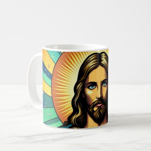 Jesus-Tasse! Kaffeetasse (Vorderseite Links)