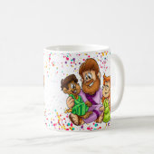 Jesus Tasse mit Kindern (VorderseiteRechts)