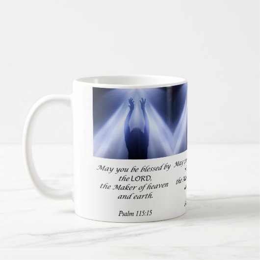 Jesus Tasse Psalm 115:15 (Links)