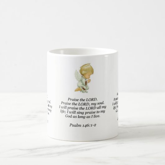 Jesus Tasse Psalm 146:1-2 (Mittel)
