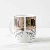Jesus Tasse Psalm 61:1-2 (Vorderseite Links)