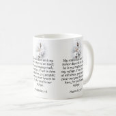 Jesus Tasse Psalm 62:7-8 (VorderseiteRechts)