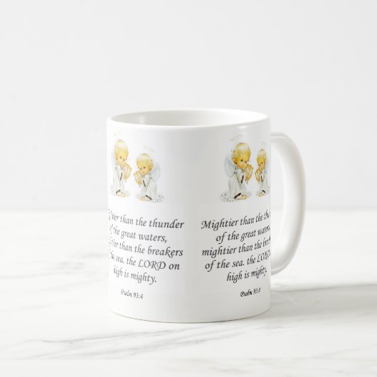 Jesus Tasse Psalm 93:4 (VorderseiteRechts)
