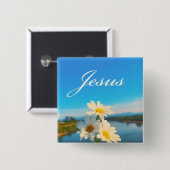 Jesus-Taste Button (Vorne & Hinten)