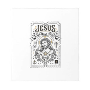 Jesus Tattoo Vorlage Christlich Jesus Tattoo Vorla Notizblock