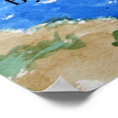 Jesus-Taufe Poster (Ecke)