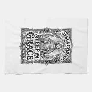 Jesus Teeliebhaber Grafik T-Shirt Christlich Geschirrtuch