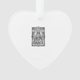 Jesus Teeliebhaber Grafik T-Shirt Christlich Ornament