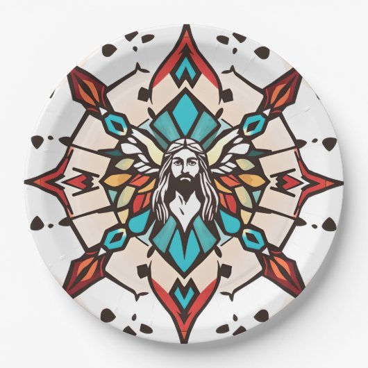 Jesus Teller! Pappteller (Vorderseite)