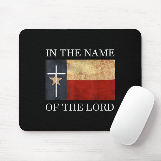 Jesus Texas Christian Mousepad (Mit Mouse)