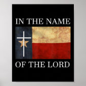 Jesus Texas Christian  Poster (Vorne)