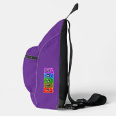 JESUS - Textblöcke Crossbody Bag (Rechts)