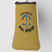 JESUS THE ANCHOR OF MY SOUL GOLF HEADCOVER (Rotieren 90)