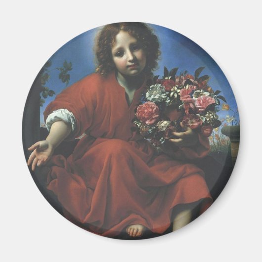 JESUS THE BLUME KIND MAGNET (Vorne)