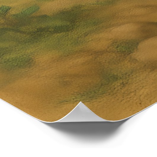 Jesus The Good Shepard Poster (Ecke)