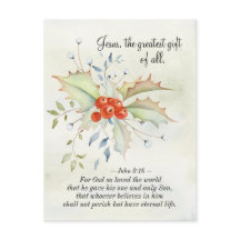 JESUS The Greatest Gift of All John 3:16 Christmas