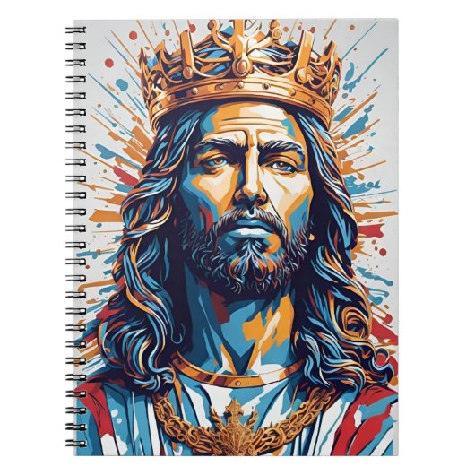 JESUS THE KING NOTIZBLOCK (Vorderseite)