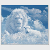 JESUS THE LAMB UND JESUS THE LION GESCHENKPAPIER (Flach)