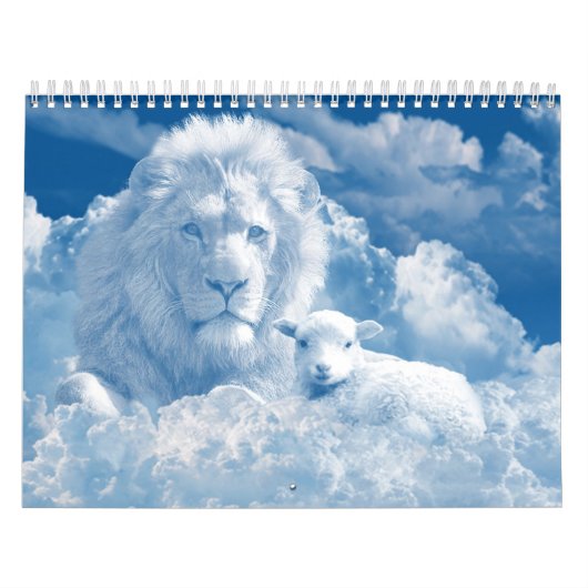 JESUS THE LAMB UND JESUS THE LION KALENDER (Titelbild)