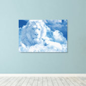 JESUS THE LAMB UND JESUS THE LION LEINWANDDRUCK (Insitu (Holzboden))