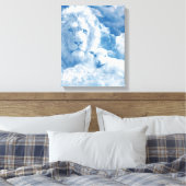 JESUS THE LAMB UND JESUS THE LION LEINWANDDRUCK (Insitu (Schlafzimmer))