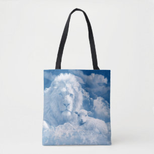 JESUS THE LAMB UND JESUS THE LION TASCHE