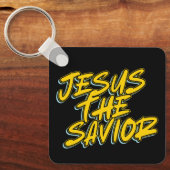 JESUS THE SAVIOR SCHLÜSSELANHÄNGER (Vorderseite)