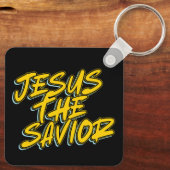 JESUS THE SAVIOR SCHLÜSSELANHÄNGER (Rückseite)