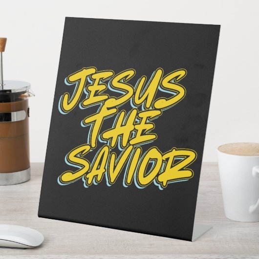 JESUS THE SAVIOR SOCKELSCHILD (In Situ)