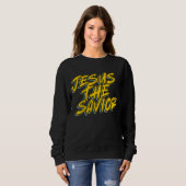 JESUS THE SAVIOR SWEATSHIRT (Vorne ganz)