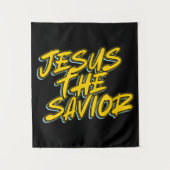 JESUS THE SAVIOR WANDTEPPICH (Vorderseite)