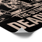 Jesus The Ultimate Deadlifter Funny Christian Gym Poster (Ecke)