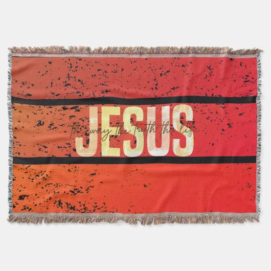 Jesus, the way the truth and the life sunset decke (Vorderseite)