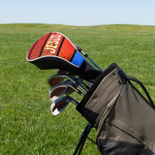 Jesus, the way the truth and the life sunset golf headcover (In SItu)